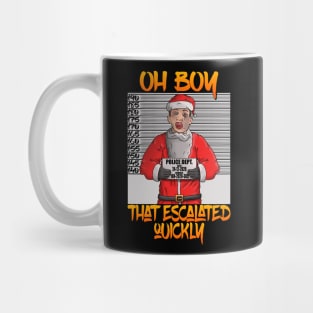 Christmas Escalation Police Santa Claus Meme Mug